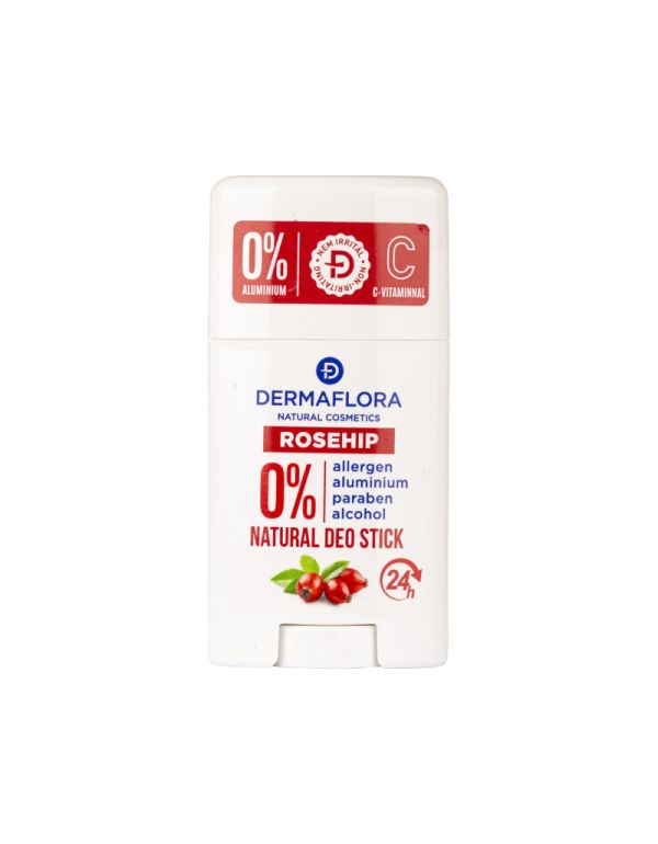 Dermaflora 0% Deodorant 50 ml mit Hagebutte