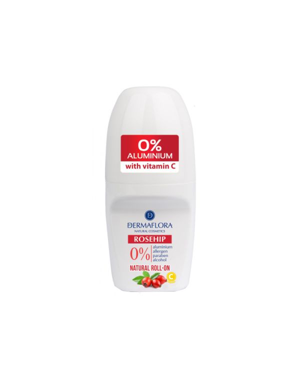 Dermaflora 0% Roll-on-Deodorant 50ml mit Rose