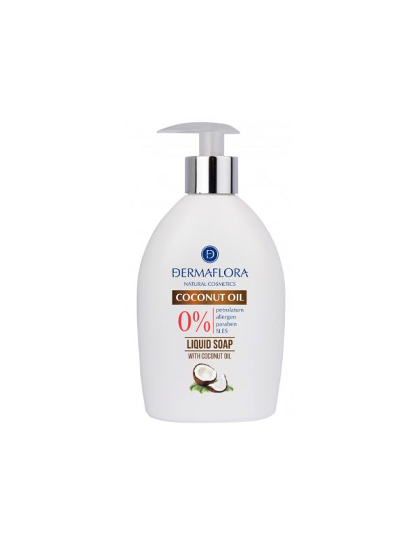 Dermaflora 0% Flüssigseife 400ml mit Kokosnussöl