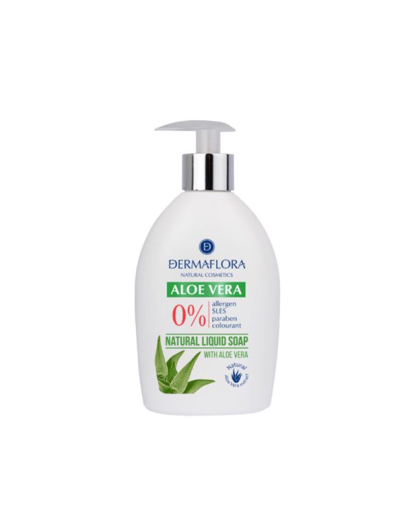 Dermaflora 0 % Flüssigseife 400 ml mit Aloe Vera