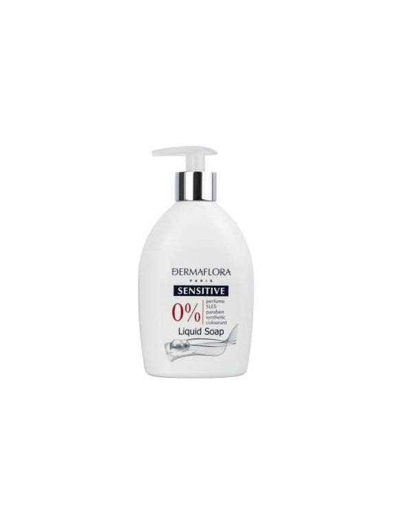 Dermaflora 0% Flüssigseife 400ml, parfümfrei, für empfindliche Haut