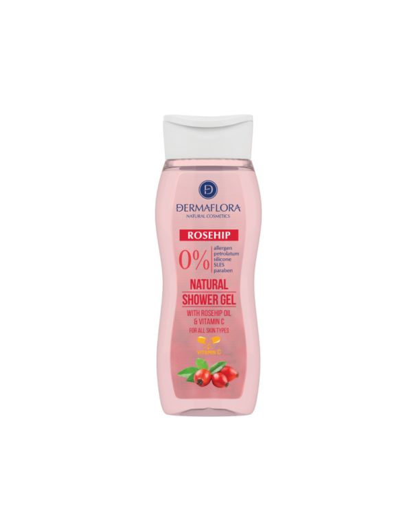 Dermaflora 0% Duschgel 250ml mit Hagebutte