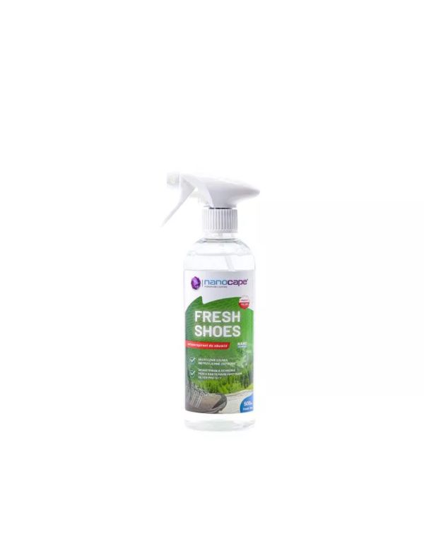 Nanotechnologie – Geruchsneutralisierer für Schuhe, Nanocape® Fresh Shoes 500 ml