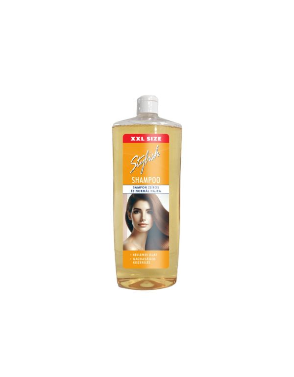 Stilvolles Shampoo für normales und fettiges Haar, 1000 ml