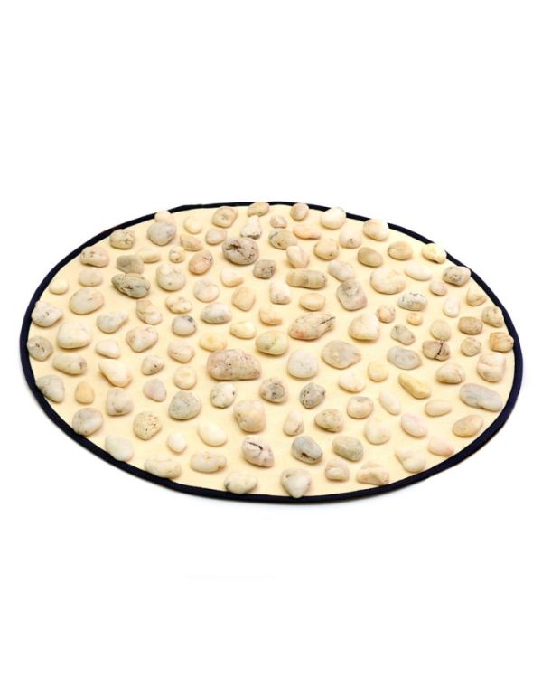 Massagematte mit Naturkieseln, Durchmesser 44 cm