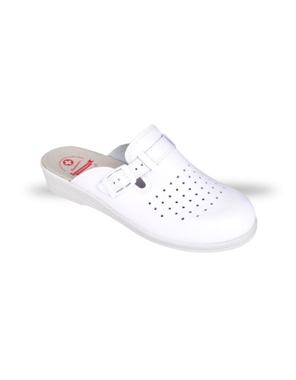 Damenschuhe - Anatomico SD5 Clogs weiß