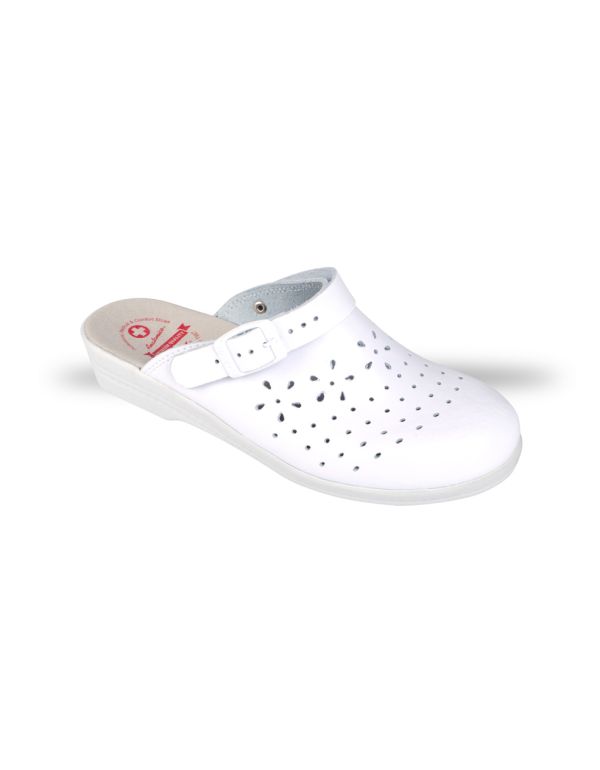 Damenschuhe - Anatomico SD7 Clogs weiß