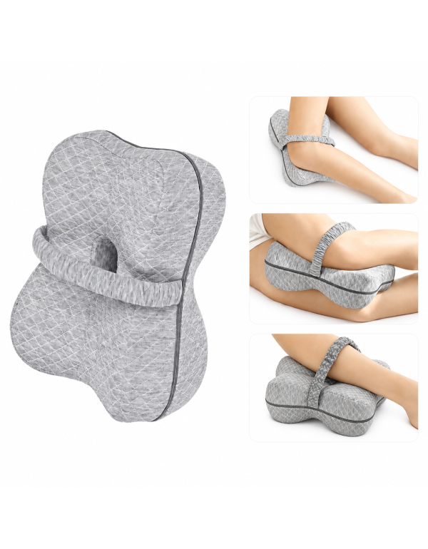 Kissen zwischen den Beinen mit Fixiergurt
