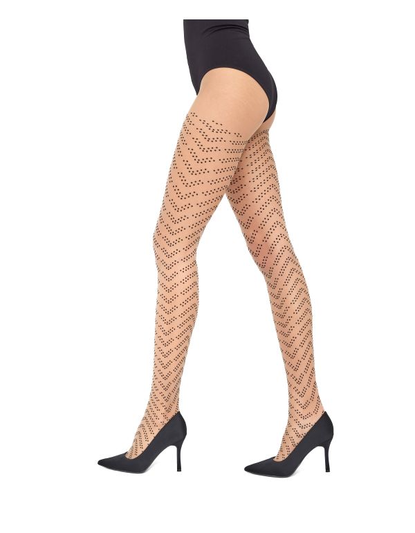Gemusterte Damenstrumpfhose Ardelia 20 DEN