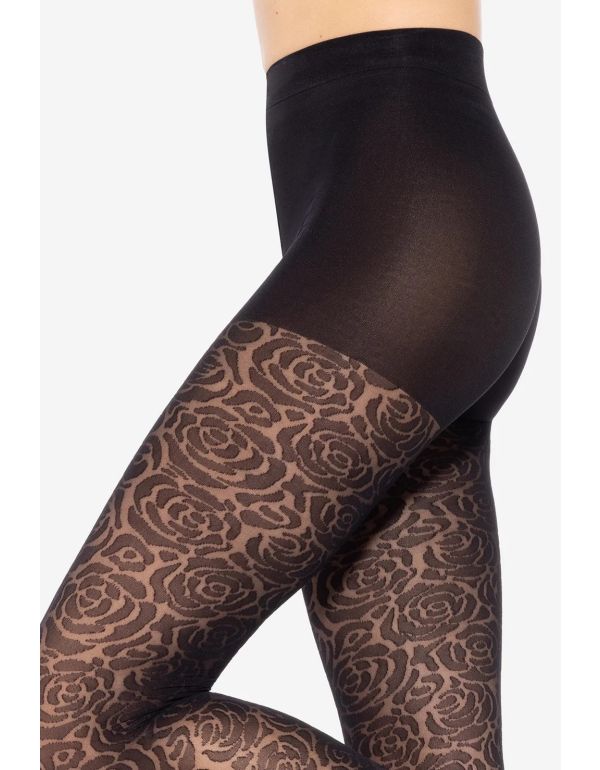 Strumpfhose TRENDY Floral 04 30 DEN