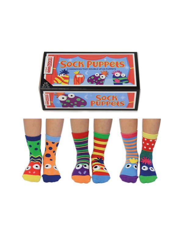 Geschenkbox für Sockenpuppen