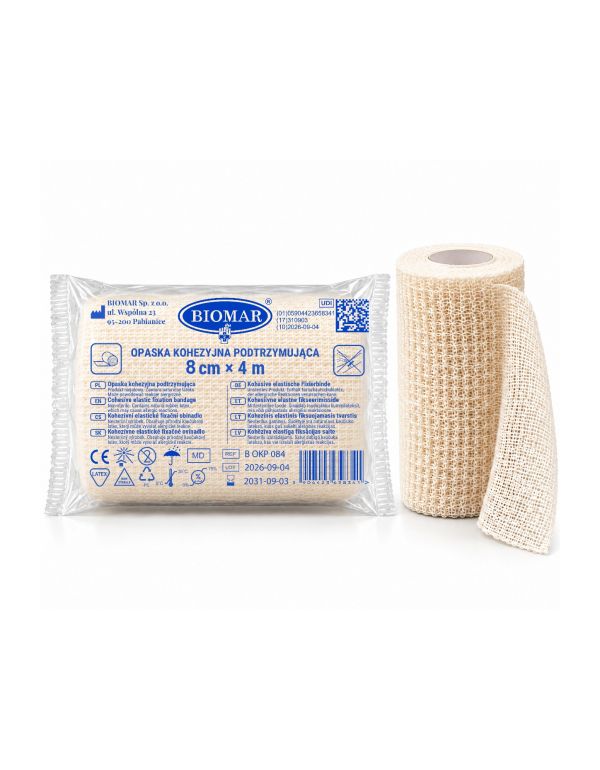 Gestrickter Verband 4 m x 8 cm