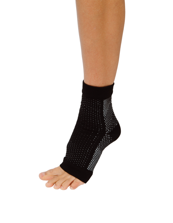 Kompressions-Knöchelbandage mit offener Spitze