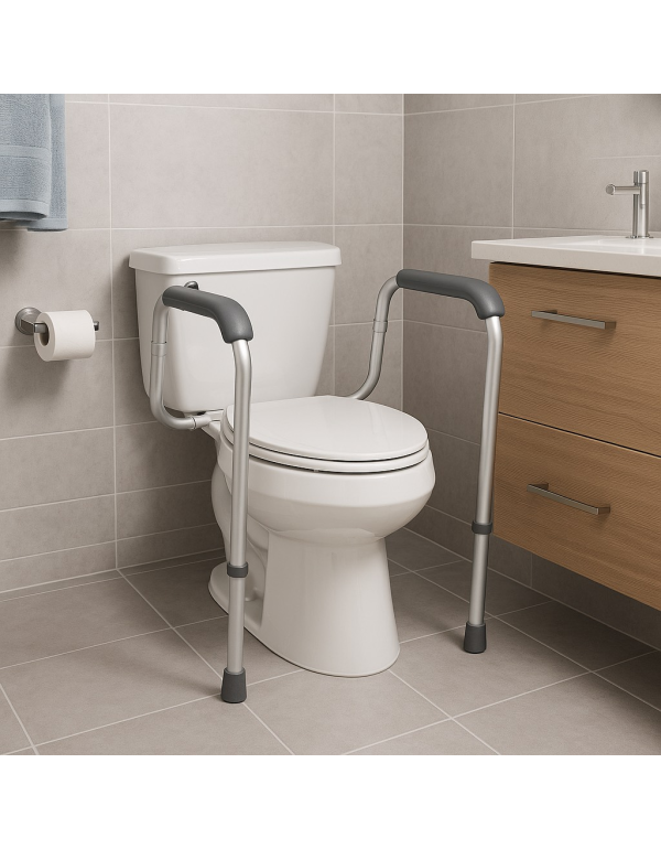 Sicherheitshaltegriff für die Toilette
