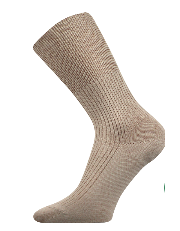 Dünne medizinische Socken ZDRAVAN 100% Baumwolle mit nicht einschnürendem Saum