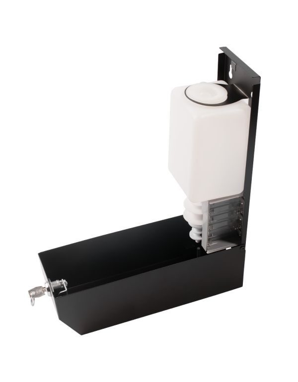 Automatischer Seifen- und Desinfektionsmittelspender 1l HIT schwarz