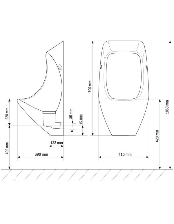 URIMAT eco wasserloses Urinal