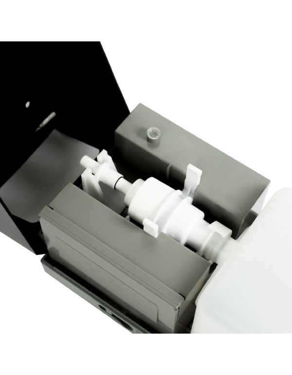 Schwarzer automatischer Flüssigseifenspender 1 l MITTEL SCHWARZ