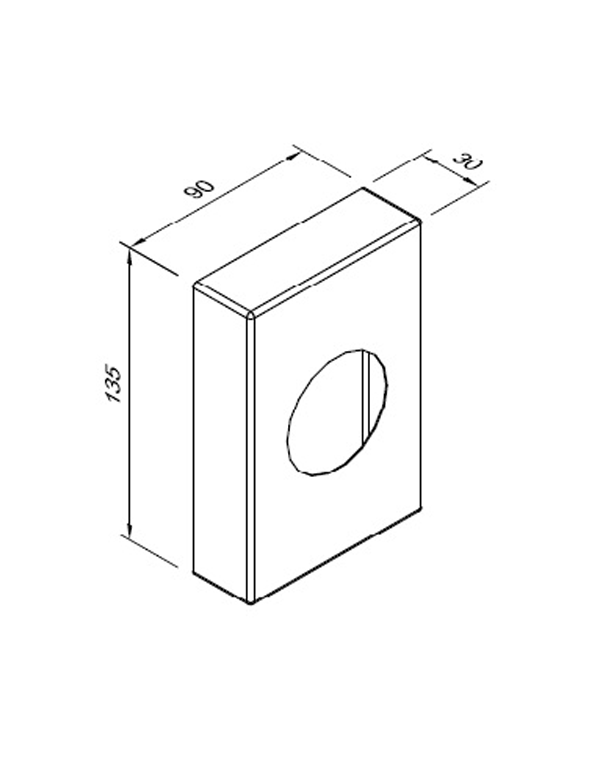 Hygienebeutelspender aus Edelstahl