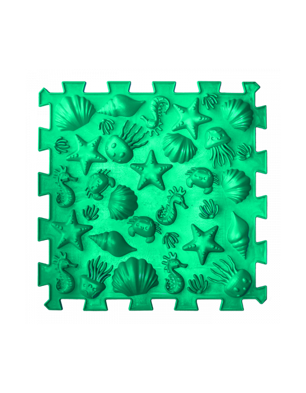 Sensorisches Teppichpuzzle „Mega Mix“ mit 18 Elementen