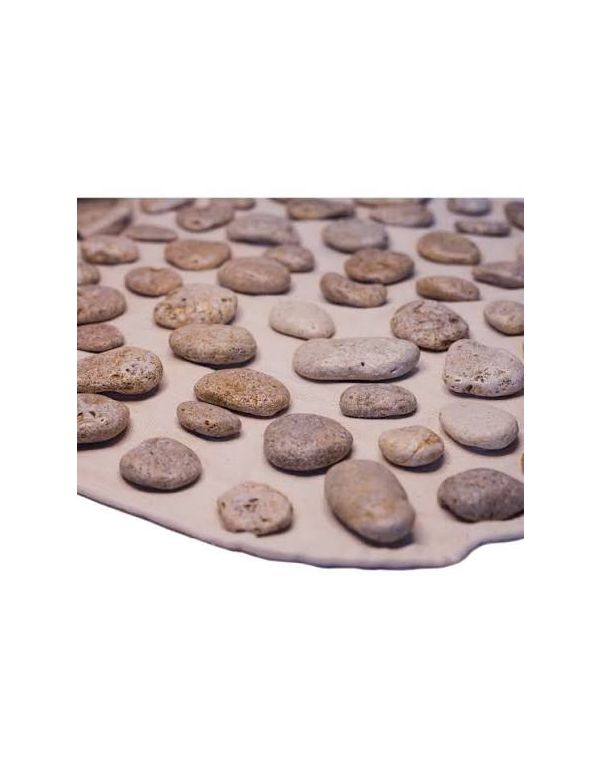 Massagematte mit Naturkieseln, 110 x 40 cm