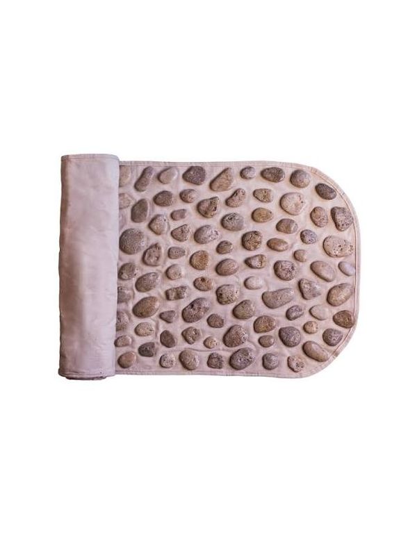 Massagematte mit Naturkieseln, 110 x 40 cm