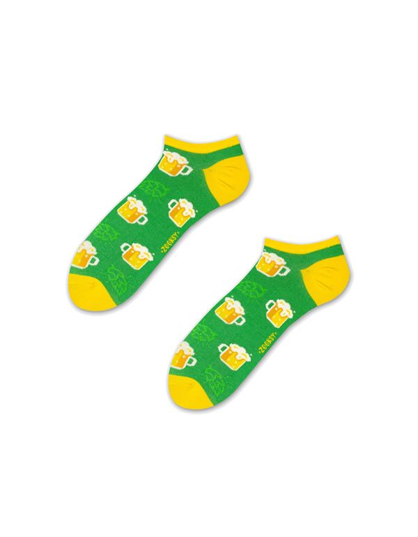 Geschenkpackung mit Knöchelsocken Bier